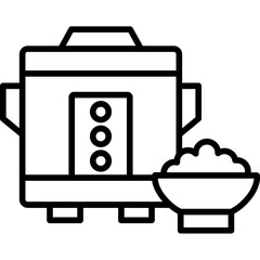 Rice Cooker Icon