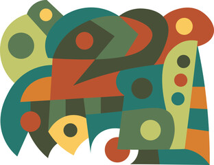 colorful abstract geometric pattern