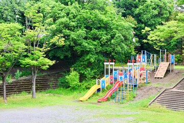 とある公園の遊具