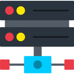 Naklejka premium Server Icon