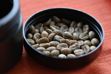 Café pergamino, café verde luego del proceso de secado