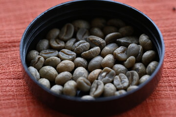 Café pergamino, café verde luego del proceso de secado