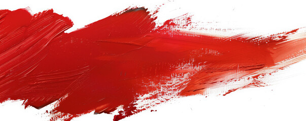 Energetic Reds: Bold red brush strokes on a white background, creating a powerful and energetic effect.