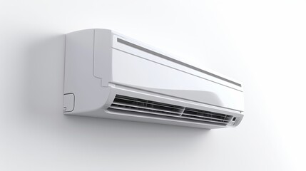 Air Conditioner isolated on white background