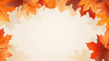 Fototapeta premium autumn leaves background