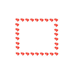 Valentine heart frame