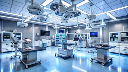 The Cutting-Edge Technology In This Modern Operating Room Is Designed To Provide The Best Possible Care For Patients.