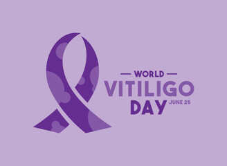 Obraz premium World Vitiligo Day. June 25.
