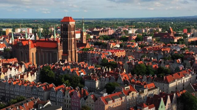 Ujęcia miasta z perspektywy drona