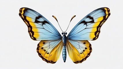 Obraz premium Beautiful Butterfly. Made with Generative AI Technology