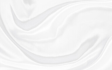 White gray satin texture that is white silver fabric silk background with beautiful soft blur pattern natural.