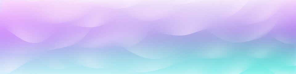 Naklejka premium Banner with abstract gradient of neon pastel grape, neon pastel mint, and white colors, background, wallpaper, backdrop