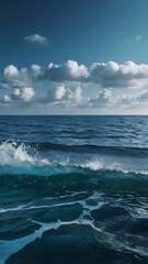 Fototapeta premium waves on the sea