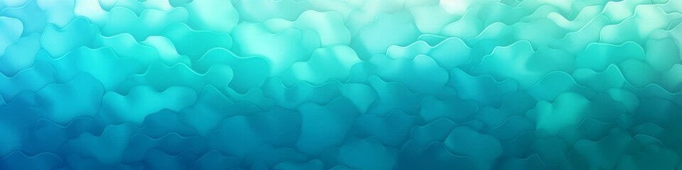 Banner with abstract gradient of dark teal, light teal, and white colors, background, wallpaper, backdrop