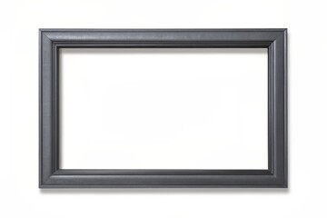 Black frame Isolated On White Background