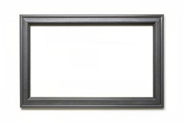 Black frame Isolated On White Background