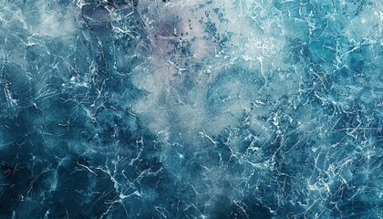 Fototapeta premium Abstract Blue and White Watercolor Texture