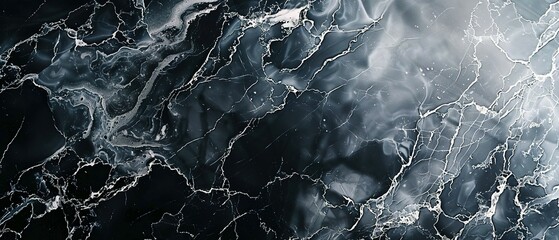 Abstract Marble Pattern with Veins