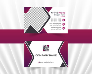 creative corporate business card design template