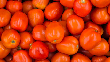 Tomatoes in the store. for background