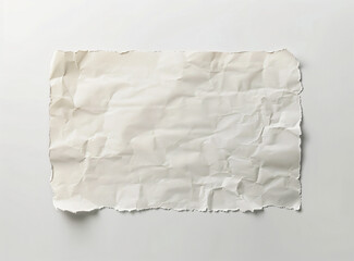 Obraz premium a piece of paper with a torn off piece of paper