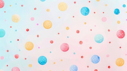 A delightful Easter seamless pattern featuring vibrant Easter eggs, delicate flowers, and playful textures, perfect for creating charming wallpapers, cards, and scrapbook pages