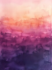 A pink and purple abstract watercolor style illustration. 