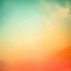 Blurry Sky With Clouds