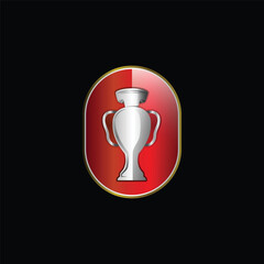 Fototapeta premium Champion trophy badge template design vector