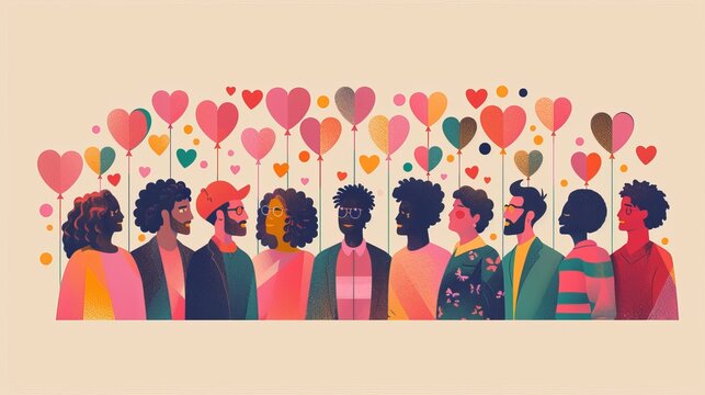 A campaign poster advocating for marriage equality, featuring diverse couples and supportive messages. --ar 16:9 --style raw --stylize 250 Job ID: 5ef47cae-602d-4db0-9a7b-cb4a981743f5