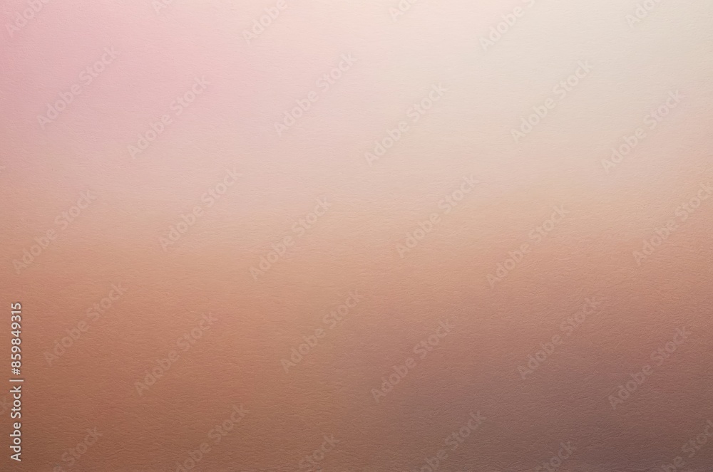 Wall mural simple abstract gradient background with soft transition from light pink to brown