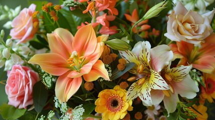 Vibrant Spring Flower Bouquet
