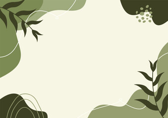 Fototapeta premium Hand drawn Flat abstract doodle background