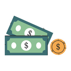 Money handdrawn icon