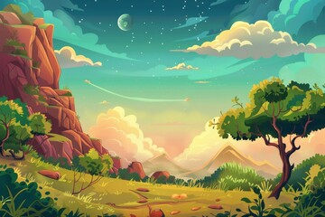 Visually appealing scenes for branding needs