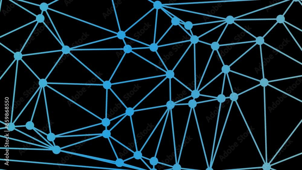 Aufkleber abstract geometric background. plexus mesh backdrop molecular.