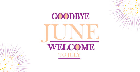 Evolution of nature from June to July, capturing the beauty of blooming flowers