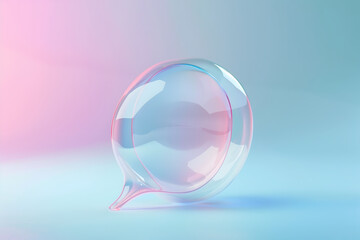 A colorful bubble talk.