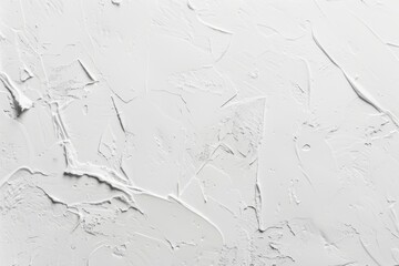 Distressed white wall with cracked and peeling paint texture. Grungy and aged backdrop.