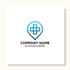 health logo design vector, medical logo inspiration