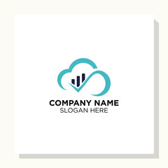 business and digital logo design concept, technology logo inspiration