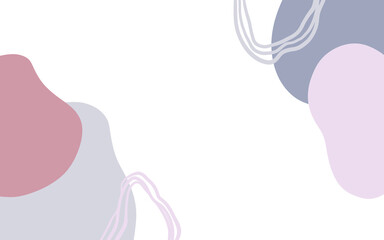 Abstract blob background, Modern blob business card design, thank you card, modern background for banner concept.