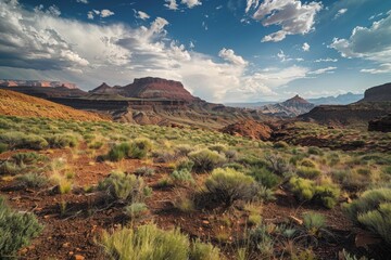Fototapeta premium Scenic View of a Canyon in Arizona