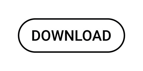 Download Now Button - Isolated Vector Illustration on White Background