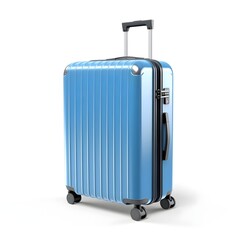 suitcase white background