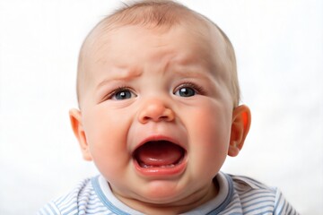 portrait of a cry baby