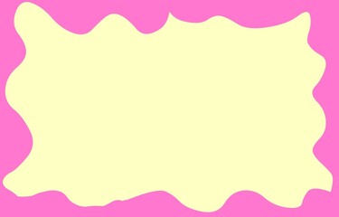 pink background with frame