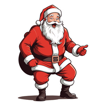 Animated santa claus discount