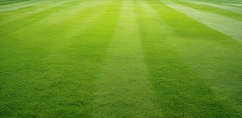 Obraz premium Green Grass Field. Made with Generative AI Technology