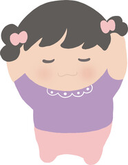 귀여운 여자아이